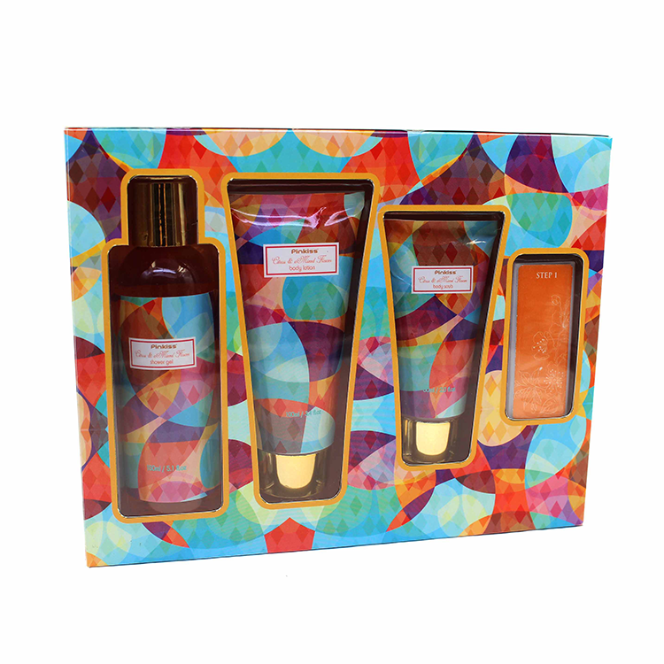 Wholesale OEM&ODM Body Care Cleansing Moisturizing Shower Gel Body Lotion Plant fragrance Essence travel bath spa gift sets
