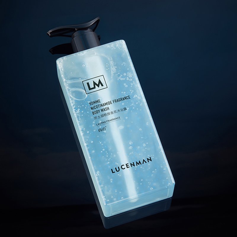 Private Label Men's Bath Supplier Lightening Niacinamide Shower Gel Men Body Wash