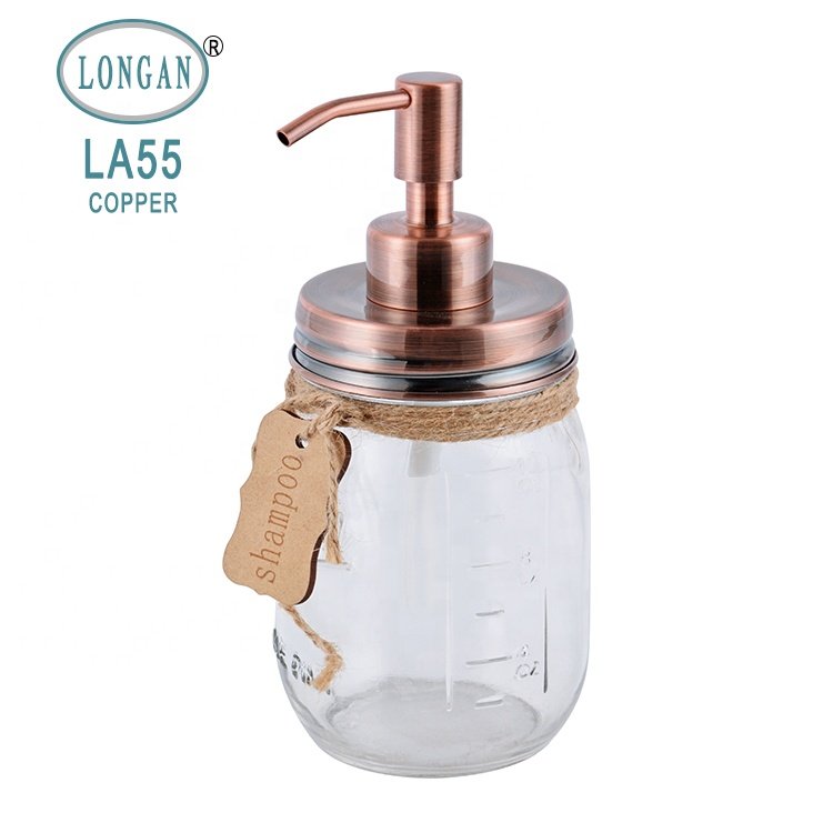 Refillable Clear Glass Soap Airless Pump Lotion Bottle Matte Glass Cosmetic Shower Gel Bottle For Body Wash Cleaning