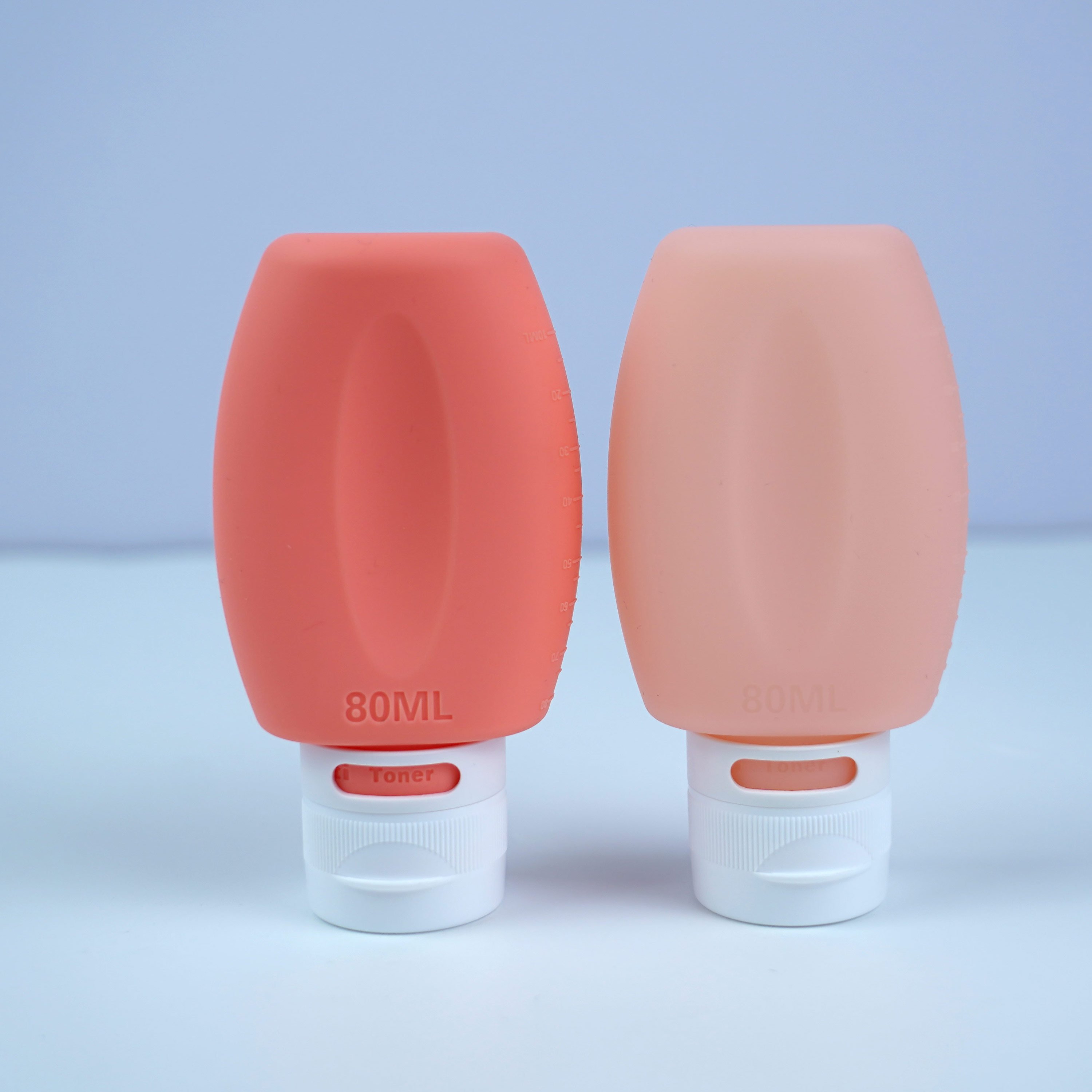 Cosmetic Silicone Travel Size Bottle Shower Gel Shampoo Toiletry Pink Container Tube Silicone Travel Pack Bottle For Cosmetics