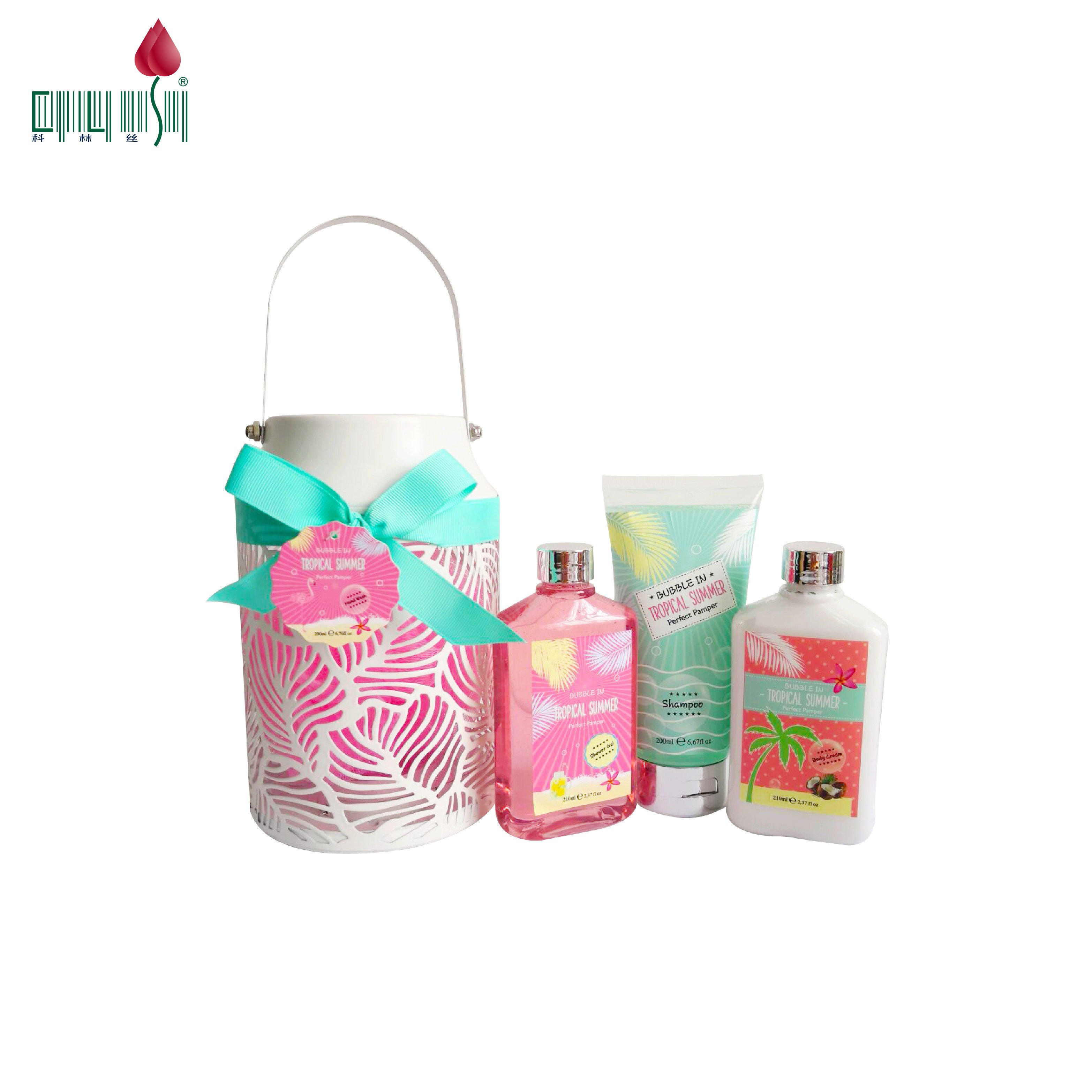 Luxury shower gel body care set bubble bath gift sets for women