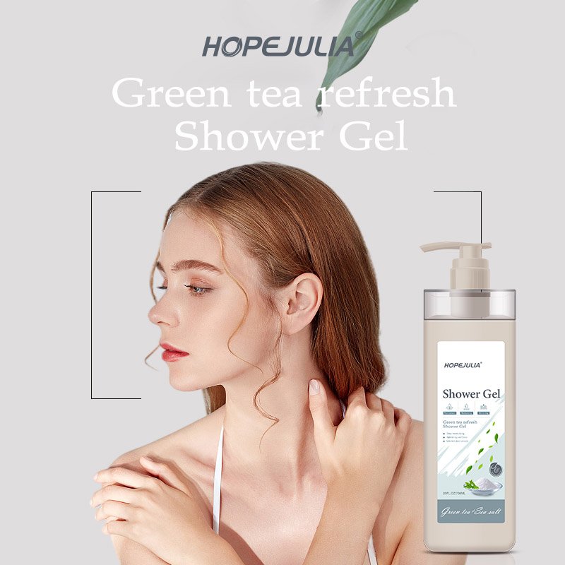 Factory Private Label Selected Plant Extracts Deep Moisturizing Refreshing and Cleaning Daily Care Bath Body Wash Shower Gel