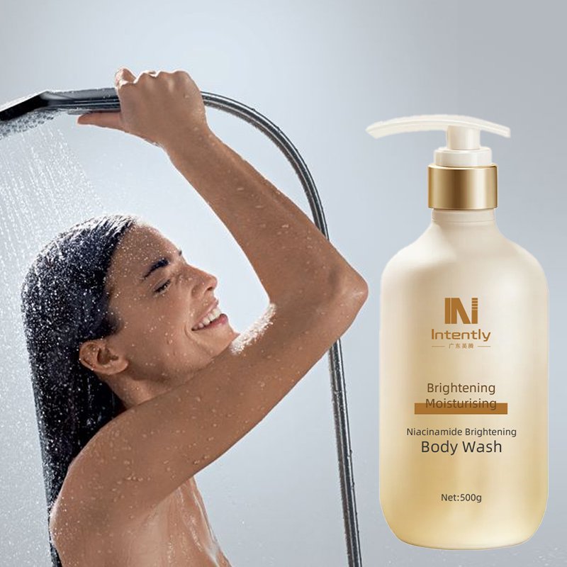 Private Label Shower Gel High Quality Body Wash Moisturizing exfoliating shower gel for black skin