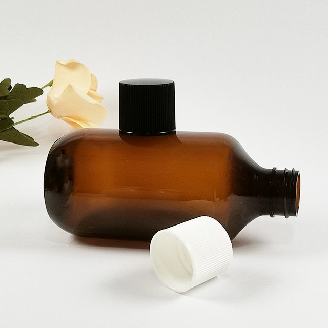 300ml Brown PET Plastic Empty Shampoo Bottles with Pumps Shower Gel and Conditioner Containers