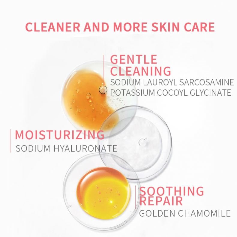 Bath Shower Cream Body Wash Rose-Scented Amino Acid Moisturizing Lightening Mousse Whitening Bubble Shower