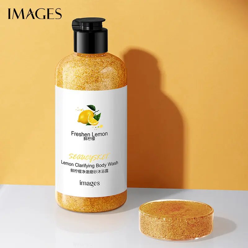Authentic Kiwifruit Fruit Skin Scrub Shower Gel Deep Cleansing Fragrance Perfume Shower Gel Fragrance 300ml wholesale price