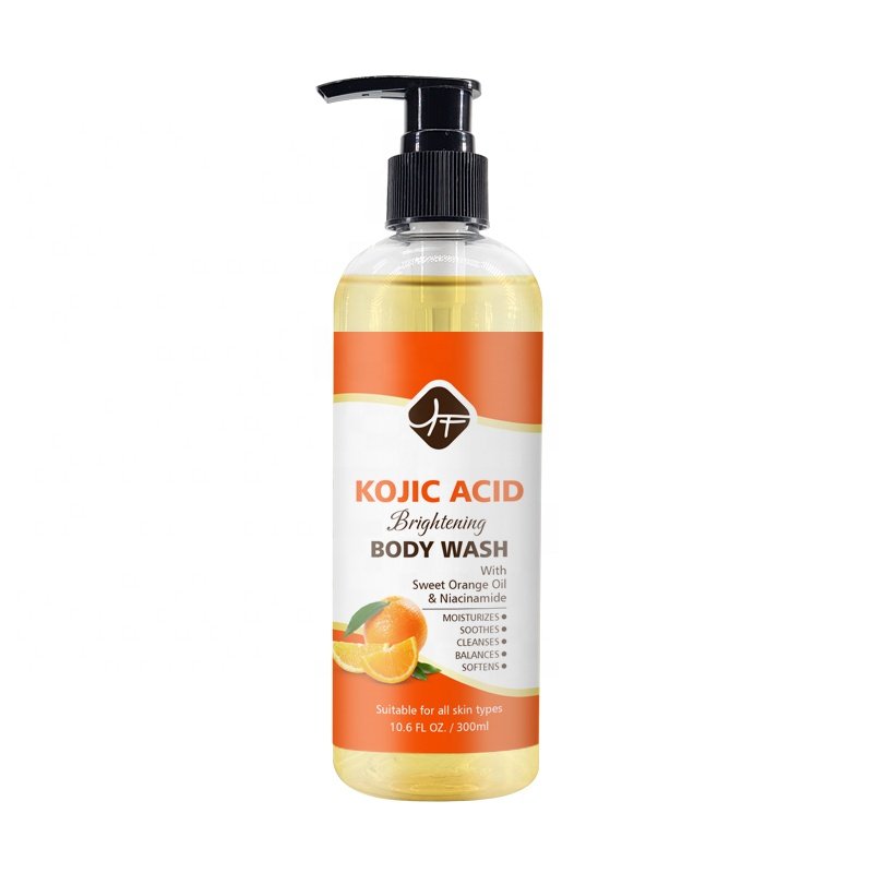New Hi-Q(high quality) Private label SHOWER GEL for Moisturizing Bath gel KOJIC & Nicotinamide BODY WASH