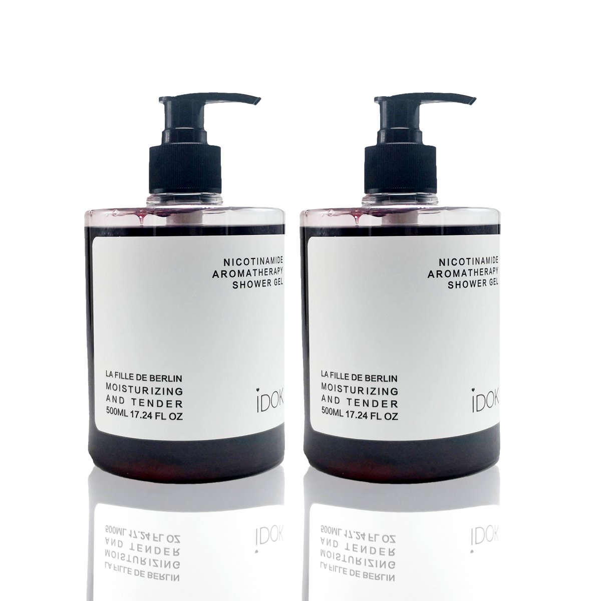 Wholesale Private label Body Wash Niacinamide Fragrance shower gel