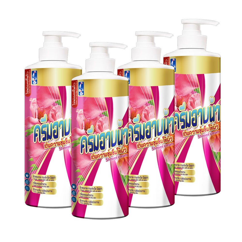 Latest new products Shower cream. Gentle formula for the skin. With natural extracts Suitable for all skin types. 1000ml