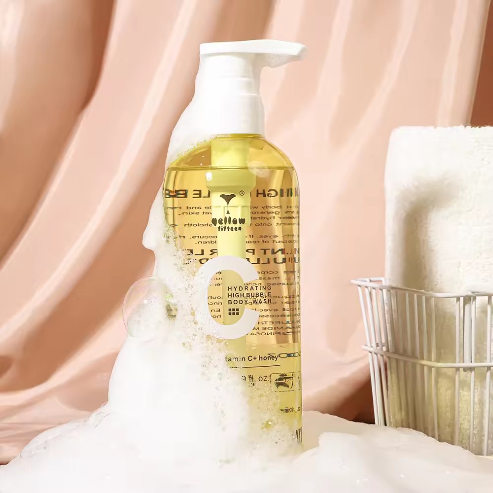 Private label Hydrating high bubble Body Wash Nourish Hydrating Argan Oil Body Wash for Skin care