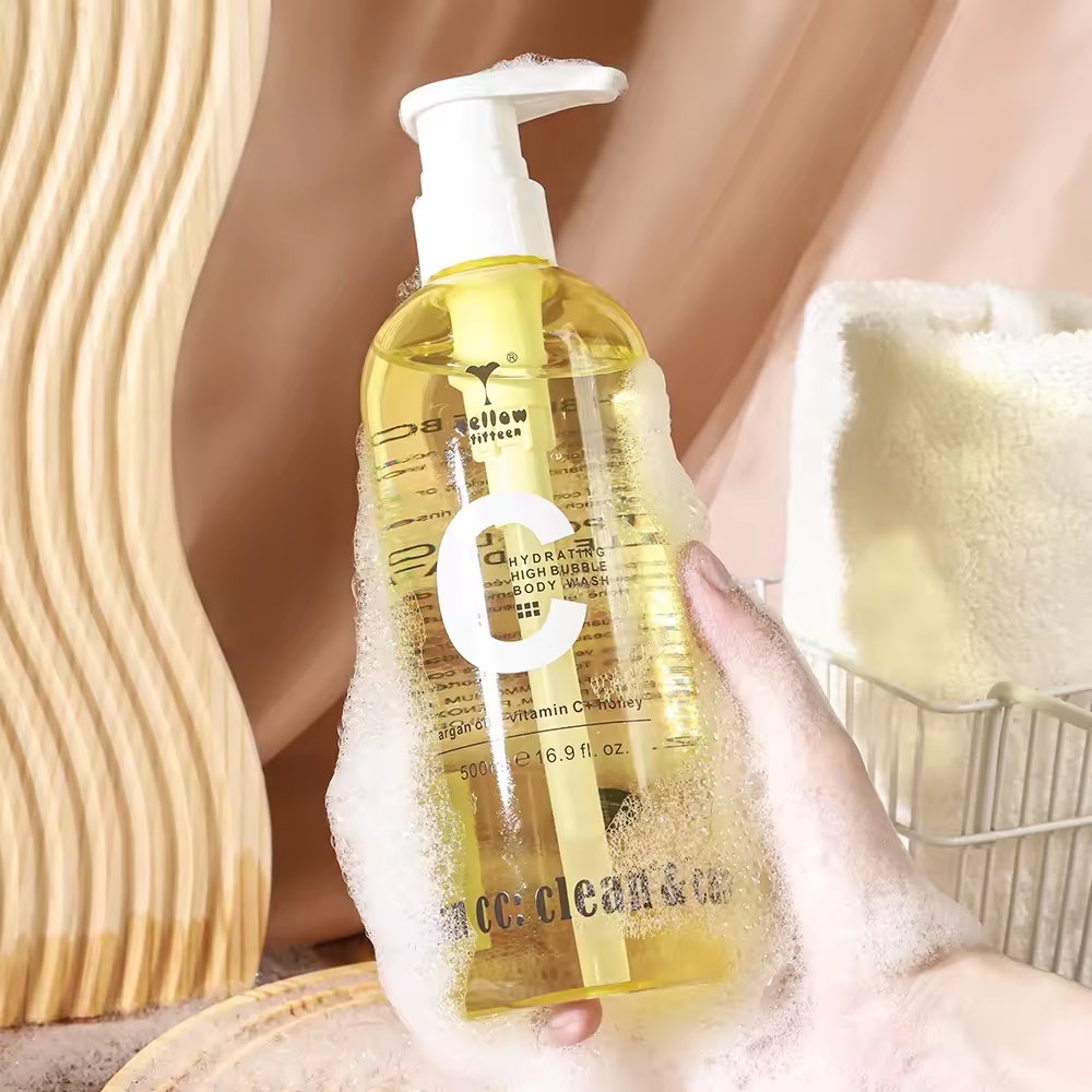 Private label Hydrating high bubble Body Wash Nourish Hydrating Argan Oil Body Wash for Skin care