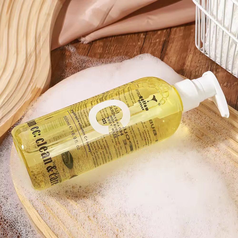 Private label Hydrating high bubble Body Wash Nourish Hydrating Argan Oil Body Wash for Skin care
