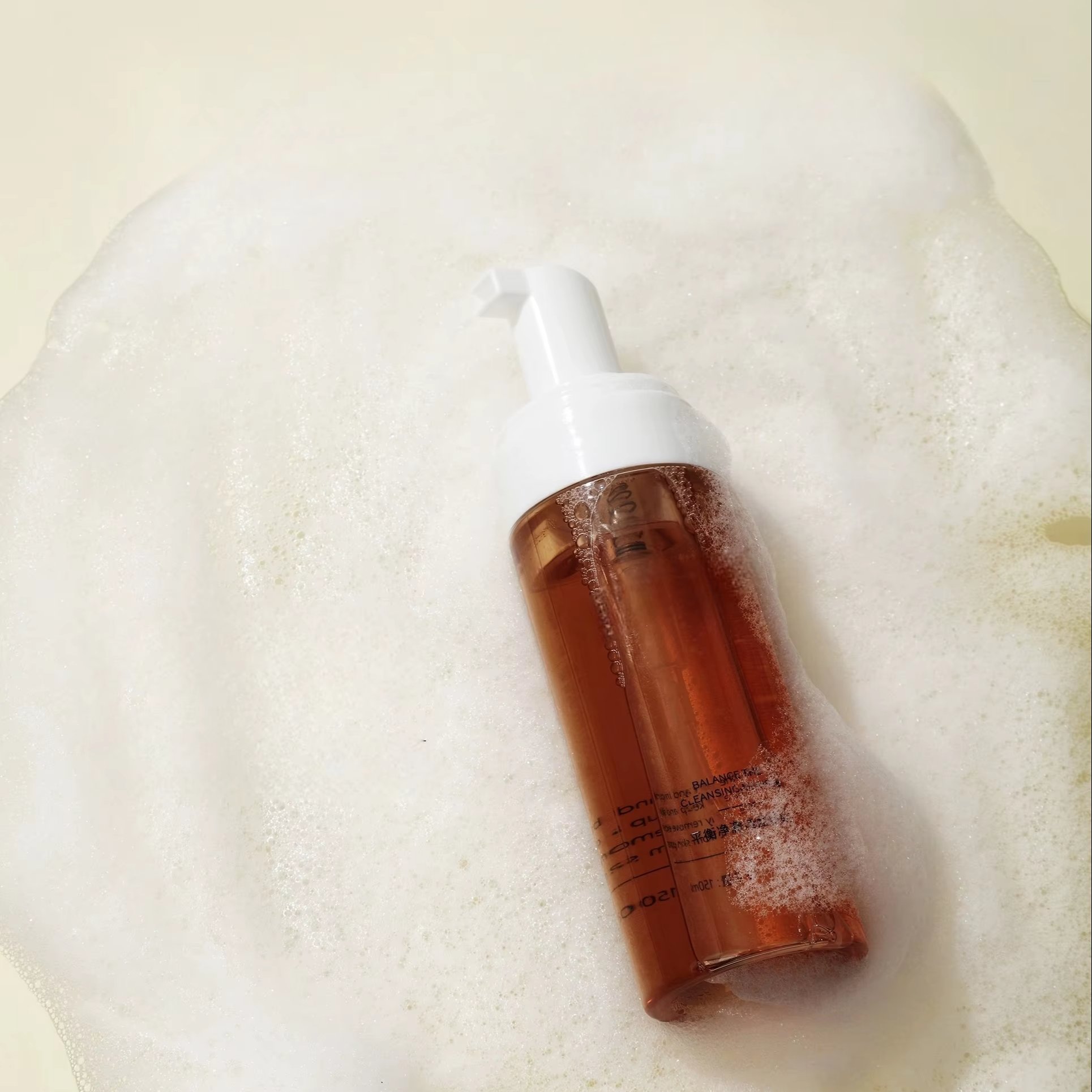 100ml 150ml 200ml luxury foaming pump bottle