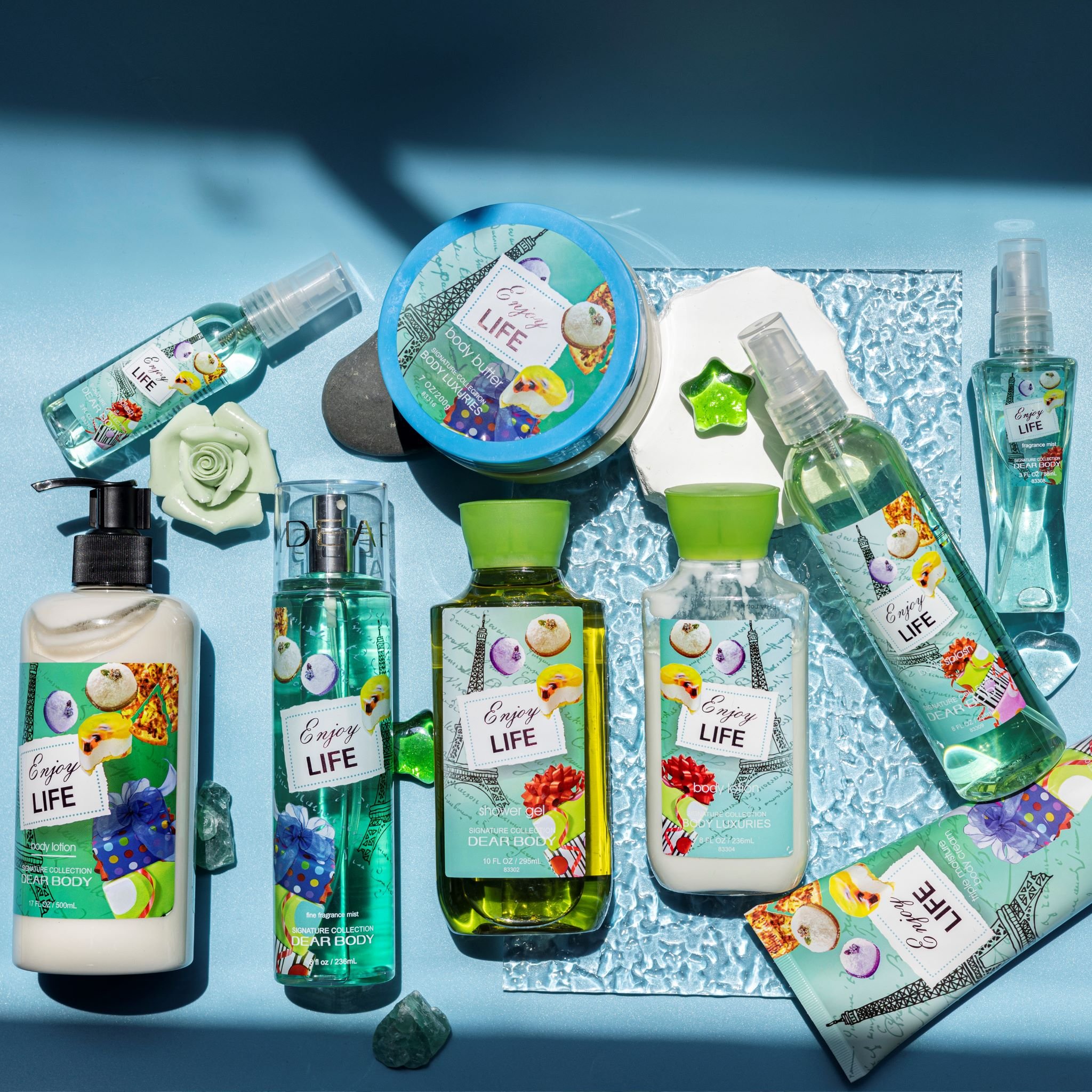 295ML shower gel wholesale body wash skin care bath sets whitening shower gel