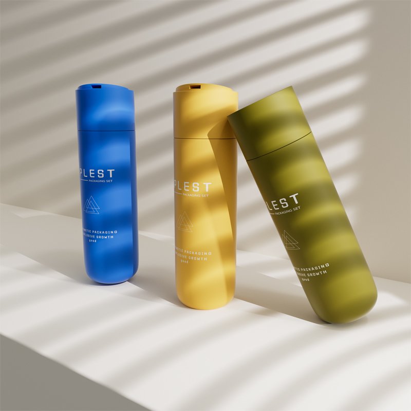 Eco Friendly 250ml HDPE facial care bottle shampoo shower gel bottle skincare lotion bottle