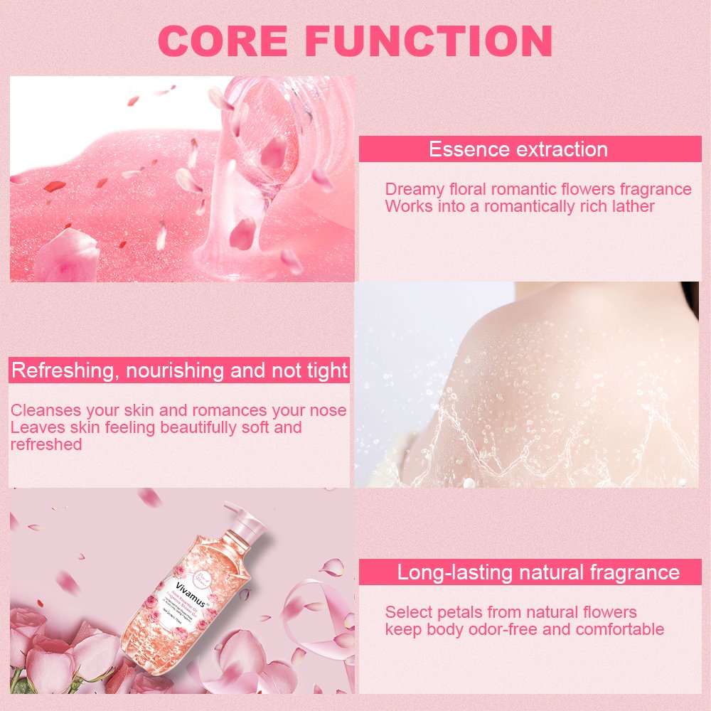 Scent Whitening 750ml Lavender Natural Shower Gel Body Wash