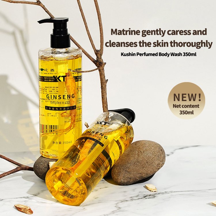 Improve Skin Status Penetrate Deeply Absorb Tender Smooth Retain Natural Matrine Rich Smell Bath Shower Gel