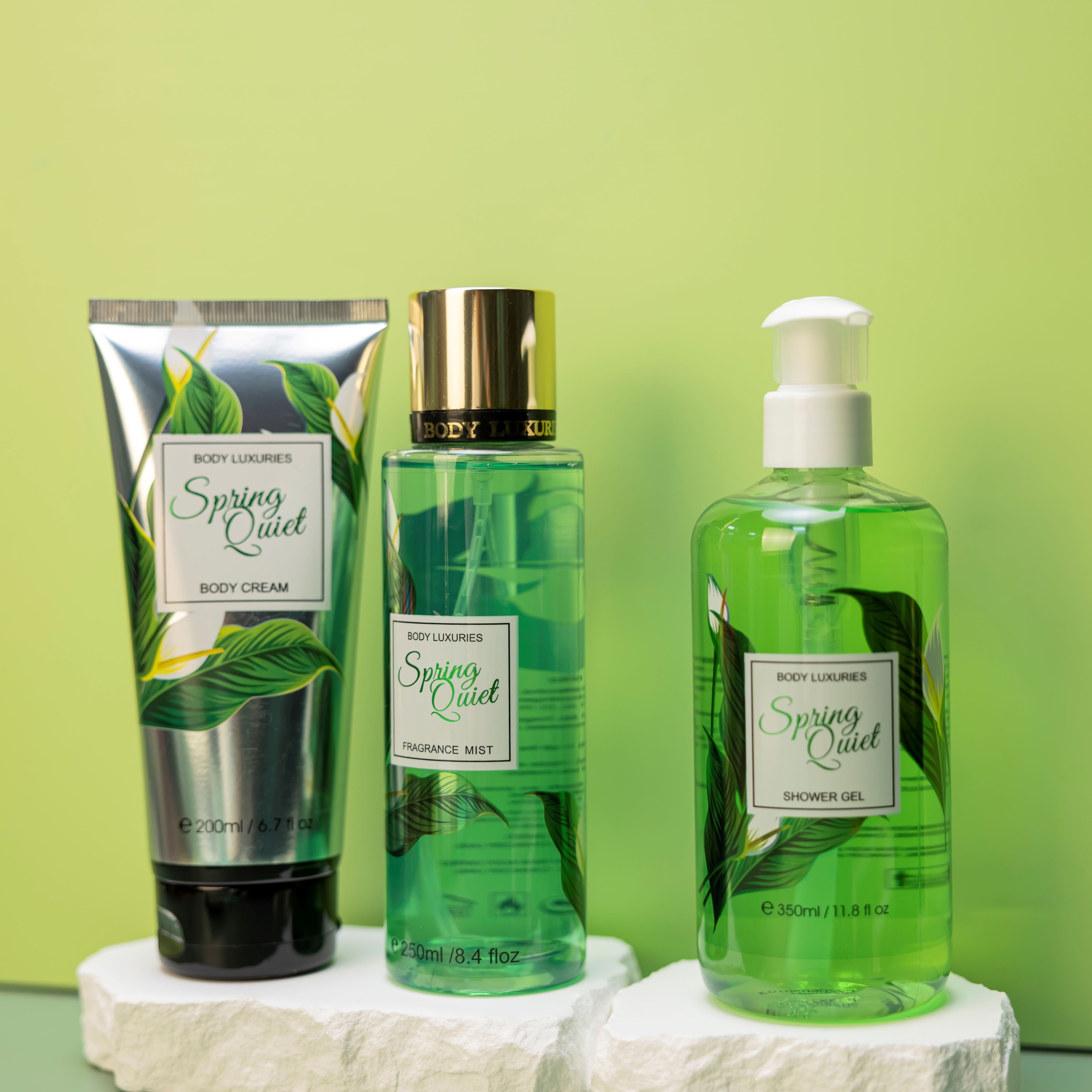 350ML perfume shower gel skin care products body wash bath sets whitening shower gel