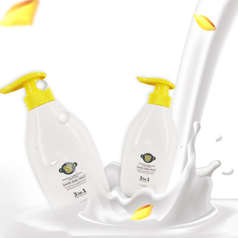 Baby Shower Gel Private Label Luxury Soft Moisturizing Gentle Smoothing Baby Tearless Formula Kids Bath Body Wash