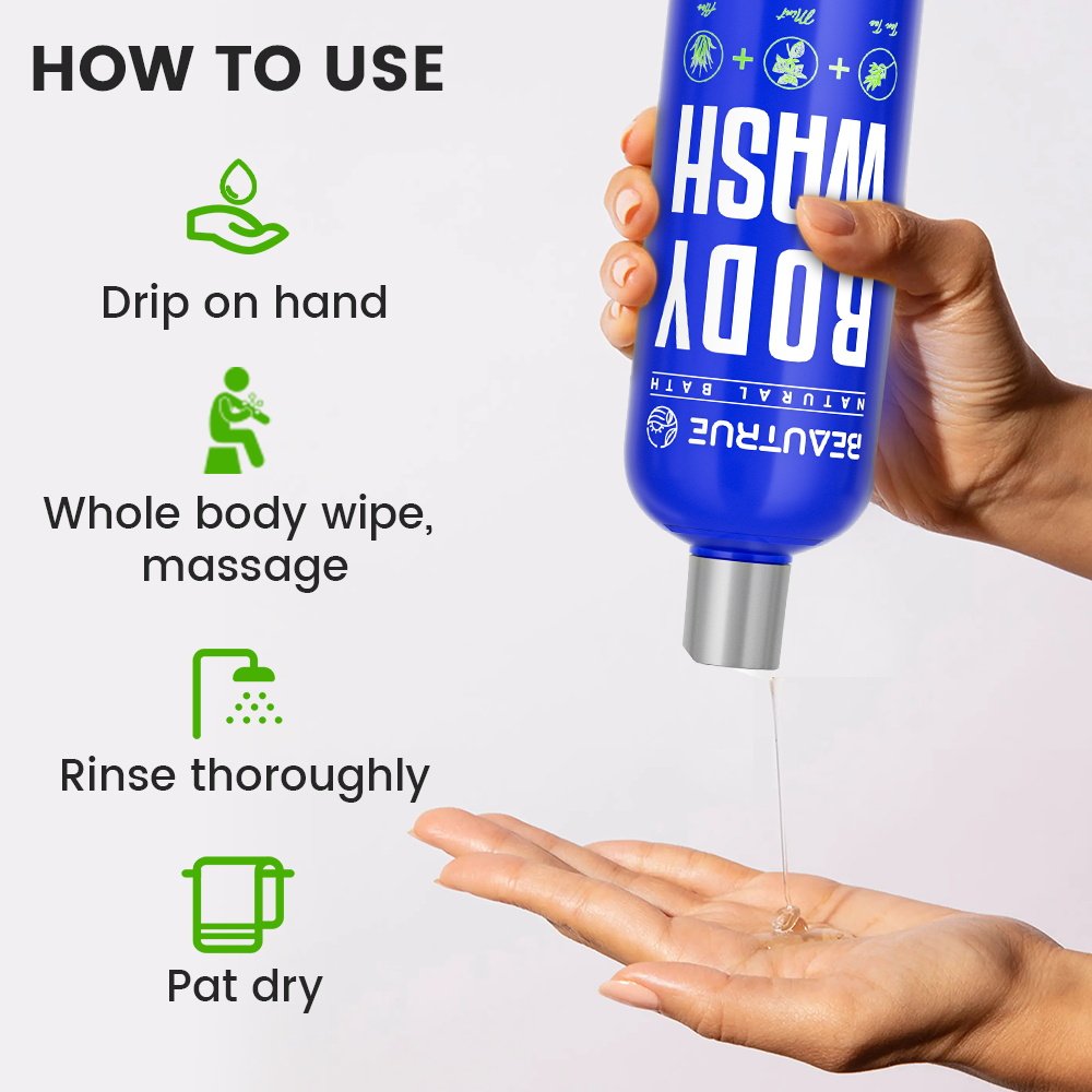 Natural Bath Soap Tea Tree Mint Aloe Rosemary Body Wash Shower For Men And Women Cleaning Nourishing Smooth Deodorizes Body Wash