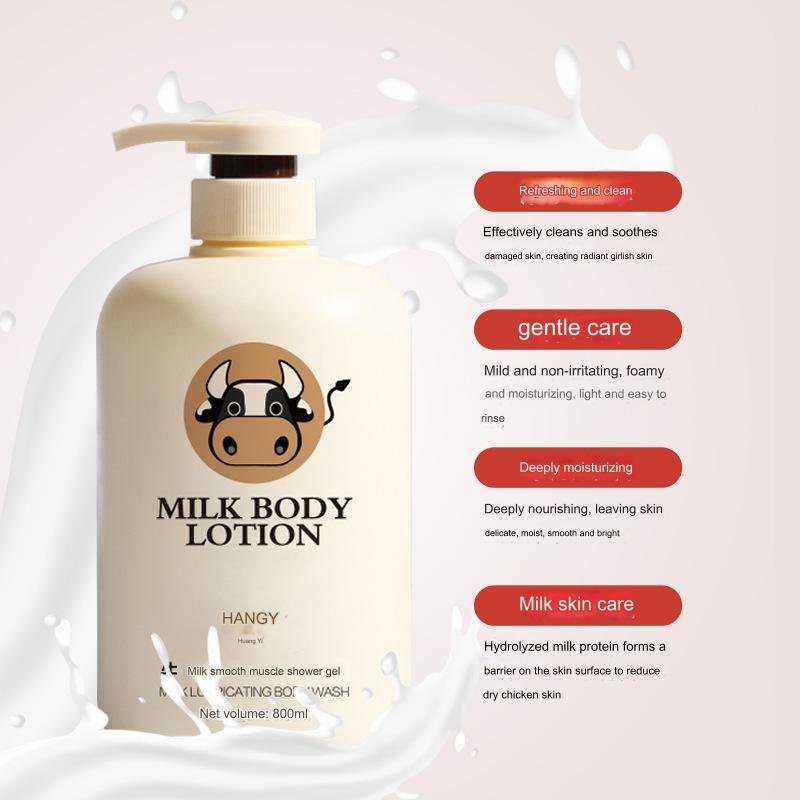 Smooth skin 800ml shower gel wholesale bath gel exfoliating and whitening shower gel