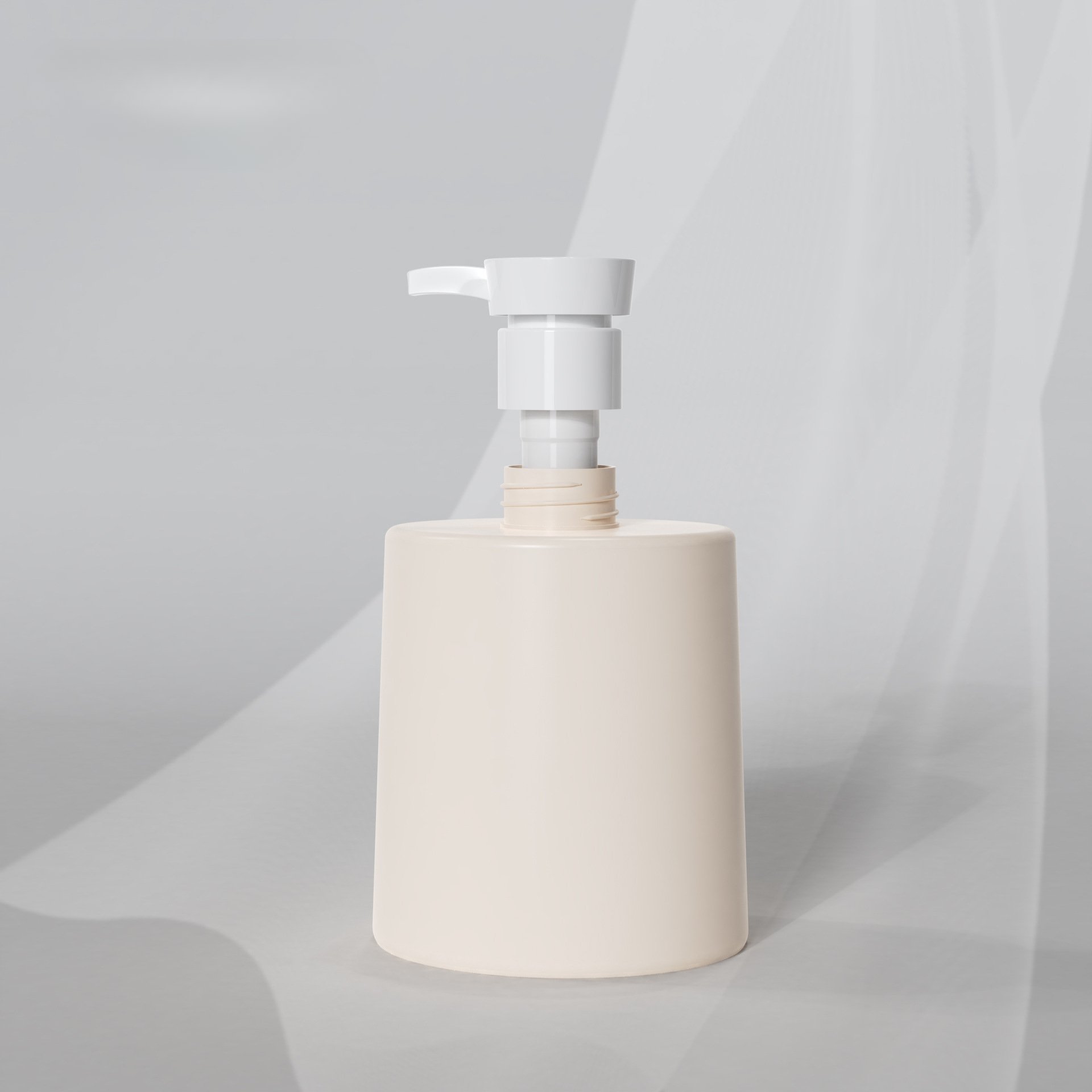 Shampoo bottle 300ml 500 lotion oval subpackage shampoo shower gel bottle