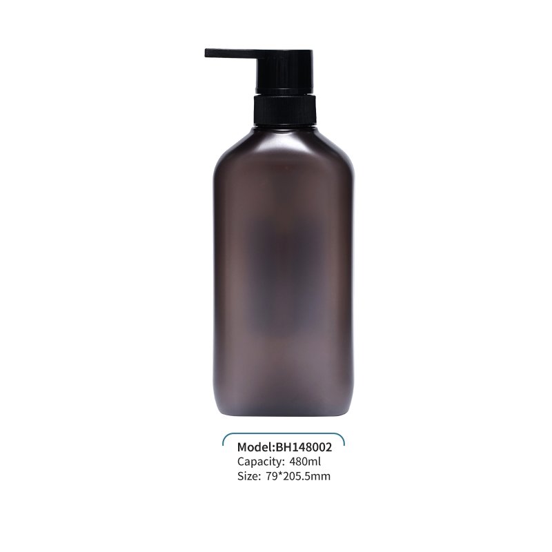 Bottle Shampoo Use PET Plastic Body Customized Cylinder Industrial BEAUTY Surface PACKAGING Cap Pump Bullet Color Liquid