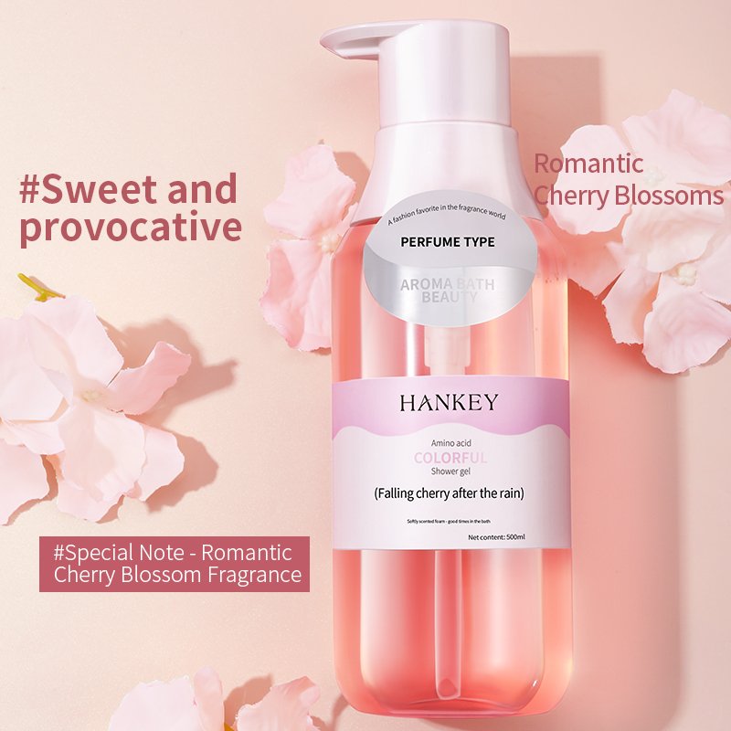 Own Brand Whitening Organic Amino Acid Custom OEM Color Characteristic Form Mild Age Shower Gel