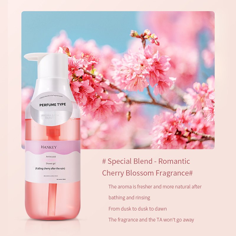 Own Brand Whitening Organic Amino Acid Custom OEM Color Characteristic Form Mild Age Shower Gel
