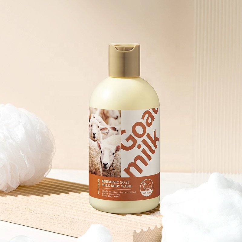 KORMESIC Vegan Herbal Natural Bath Perfumed Liquid Private Label Wholesale Skin Whitening Body Wash Shower Gel