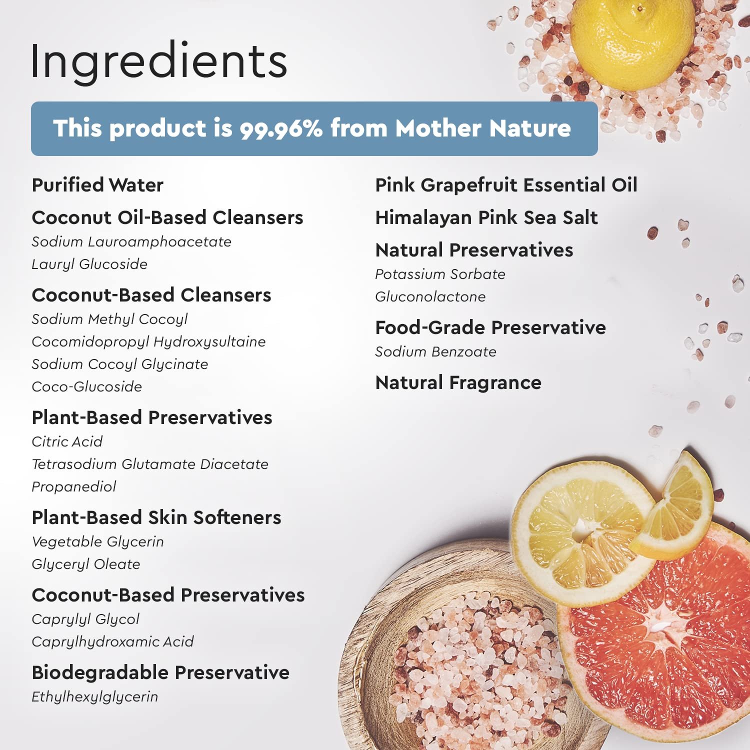 Natural Body Wash Pure Plant Ingredients Moisturizing Shower Gel for Everyone Body Soap for Dry Sensitive Skin Gently Scented