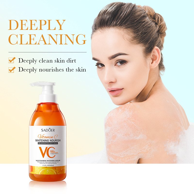 SADOER Whitening Moisturizing Cleansing Vitamin C Body Wash 520g