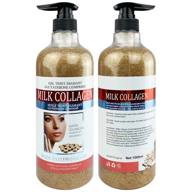 Hot Selling Wholesale Price 1000ml Vitamin C Shower Gel With Perfume Bleaching Body Wash
