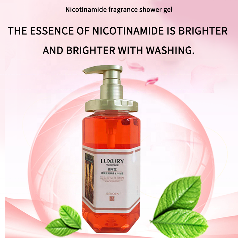 18oz shower gel bottle home sea salt nourishing perfume shower gel amino acid organic Body Wash