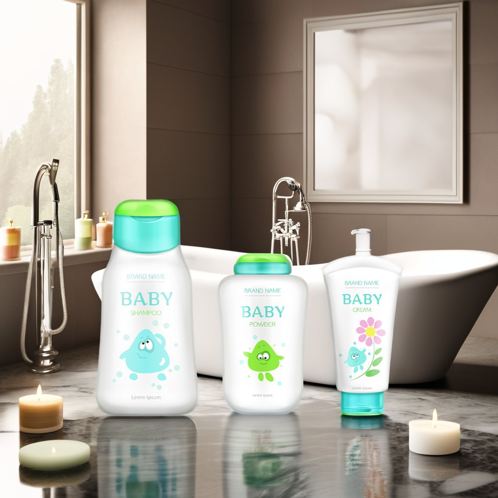 OEM Premium Grade 500ml Baby Shower Gel