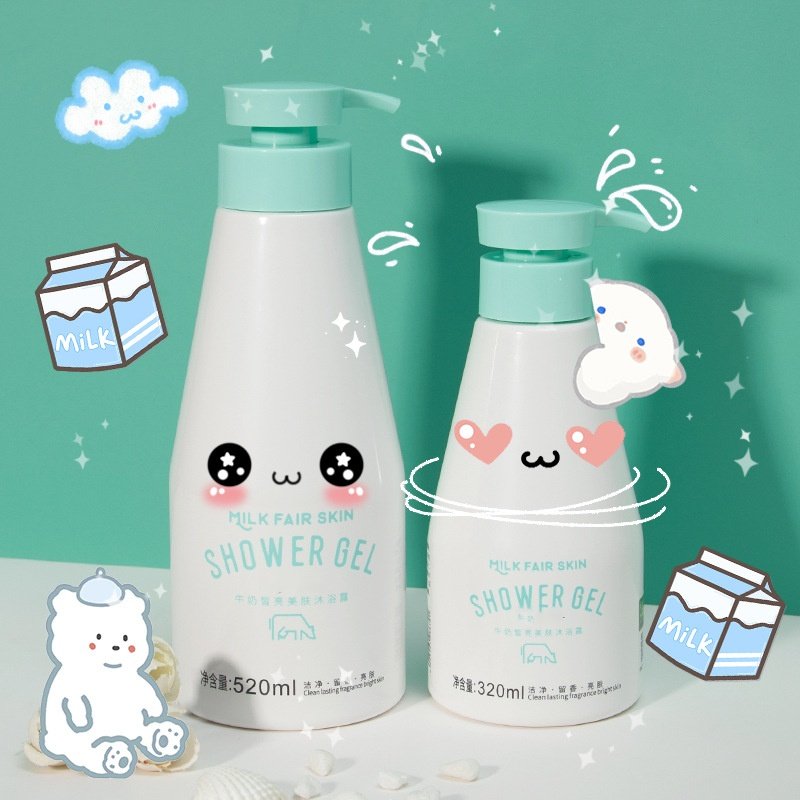 Milk Shower Gel Moisturizes, hydrates, cleanses and rejuvenates