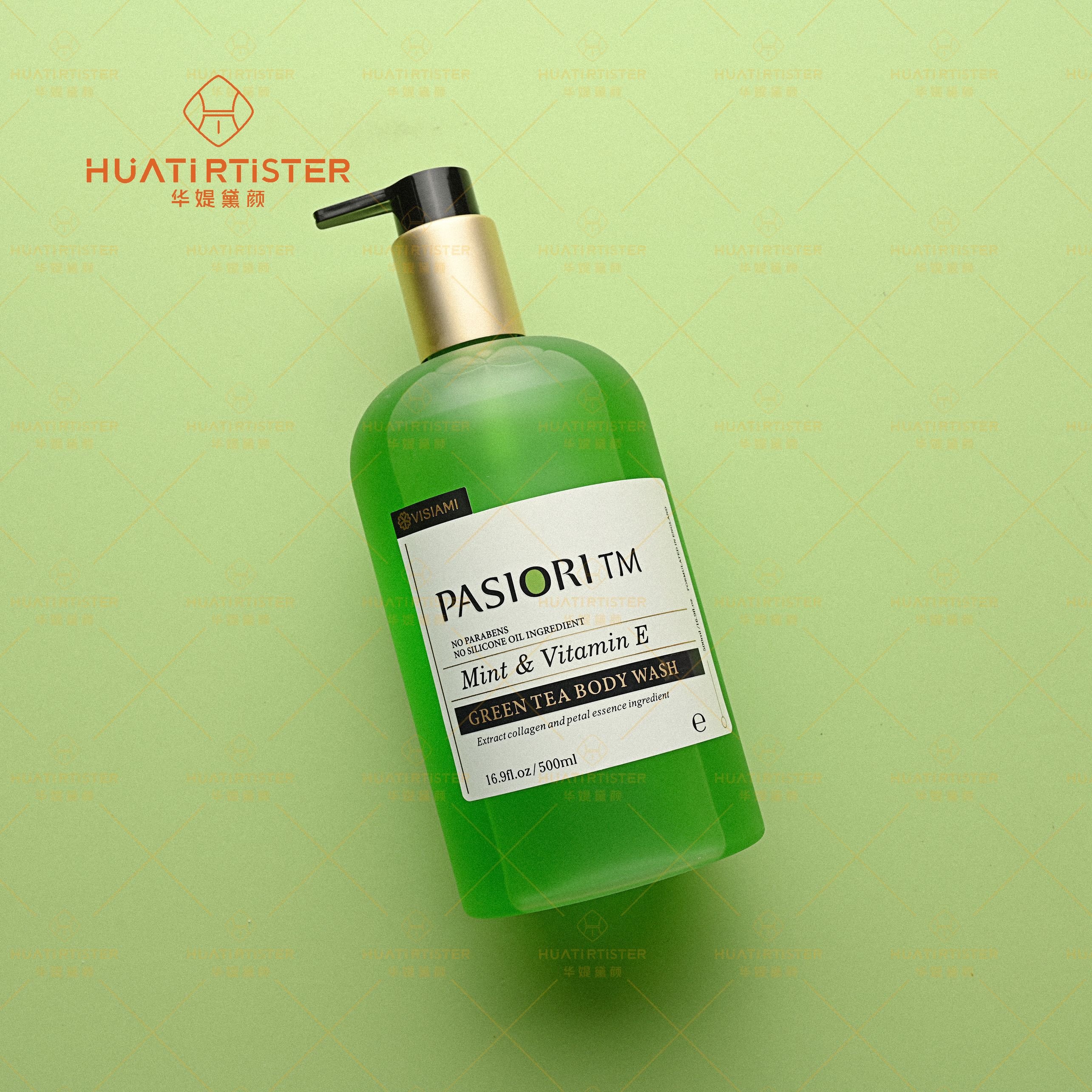 Huati Sifuli RubioAroma Deep Cleaning Perfume Essential oil Body Wash Lightening Skin Whitening Private Label Shower Gel