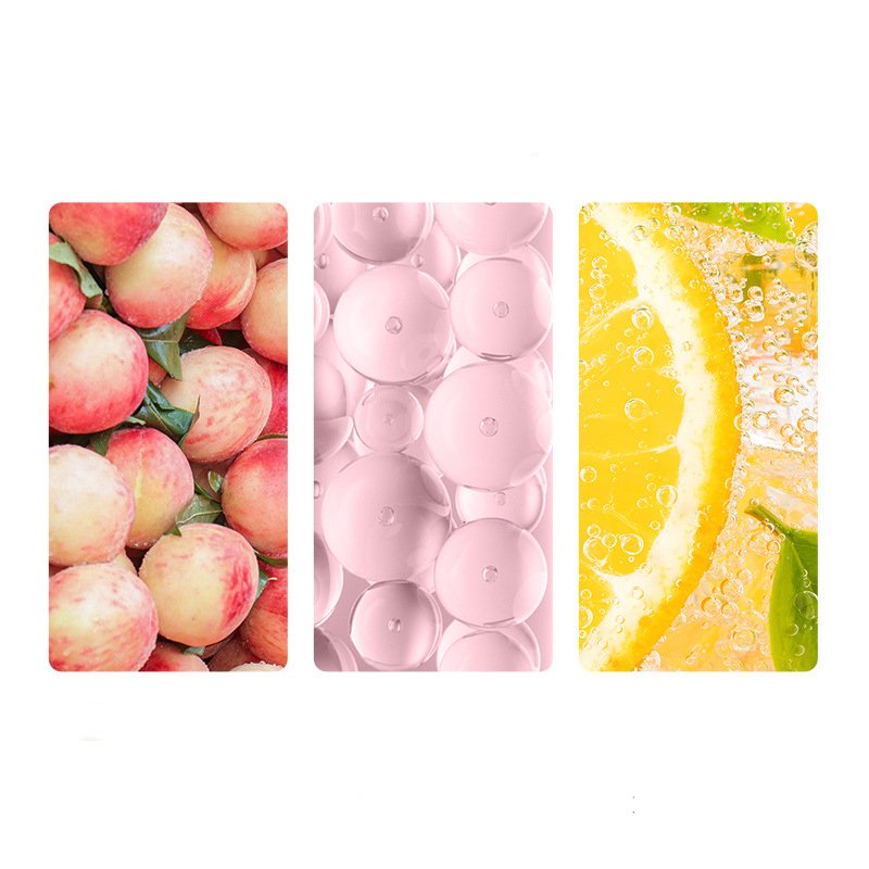 OEM BPDE peach niacinamide lightening skin care bath wash hotel moisturizing fragrance shower gel