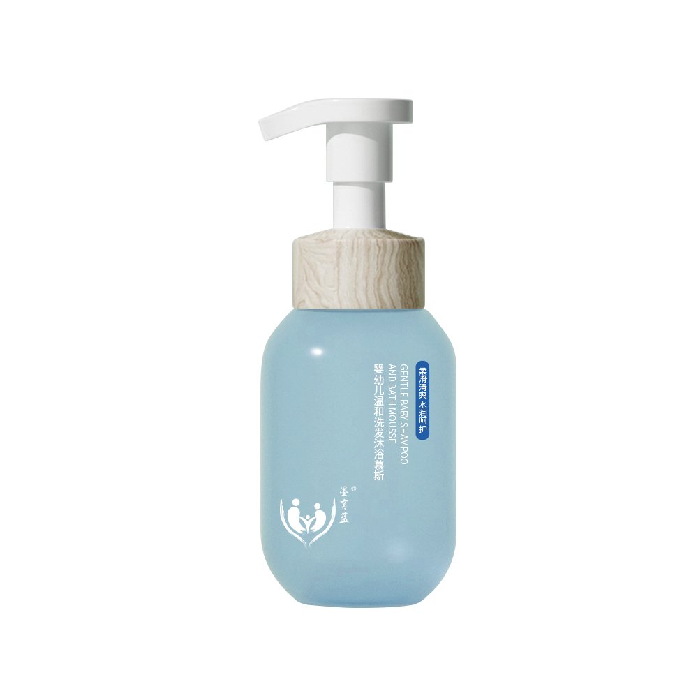 Private Label Baby's 2 In1 Shower Gel No Tear 2 In1 Shampoo And Body Wash Baby Skin Care Products