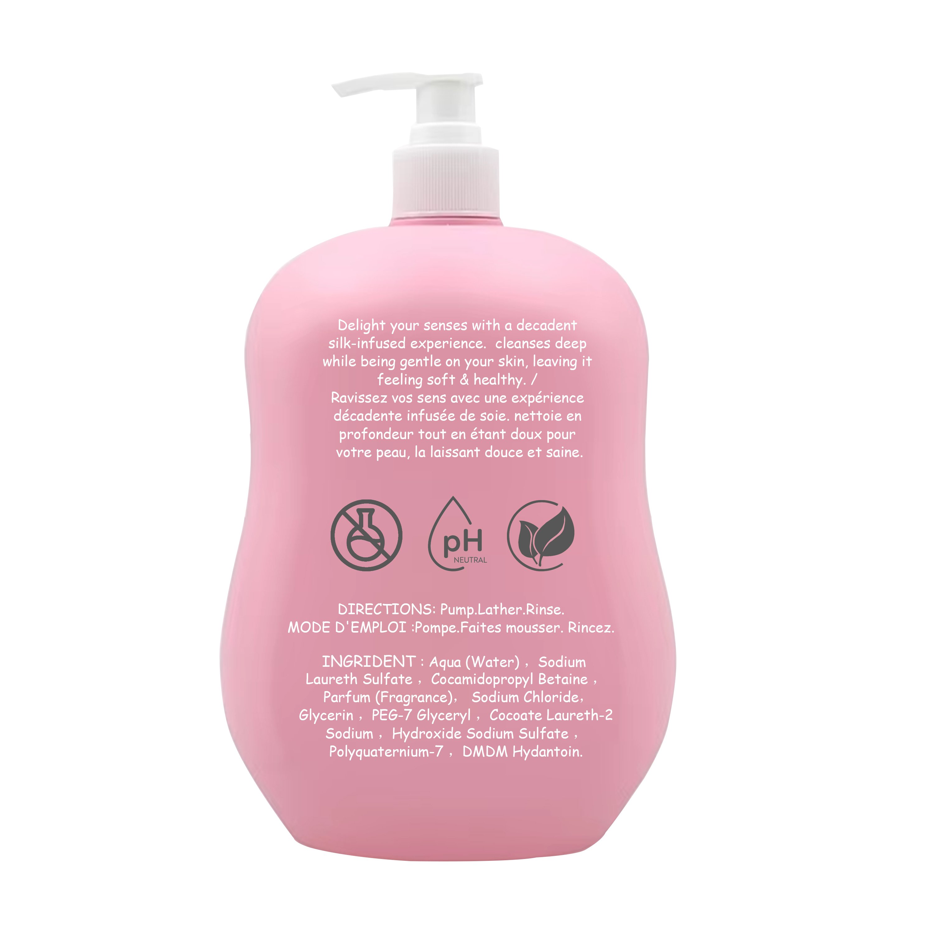 Daily Moisturizing Body Wash For Dry Skin with Soothing Oat