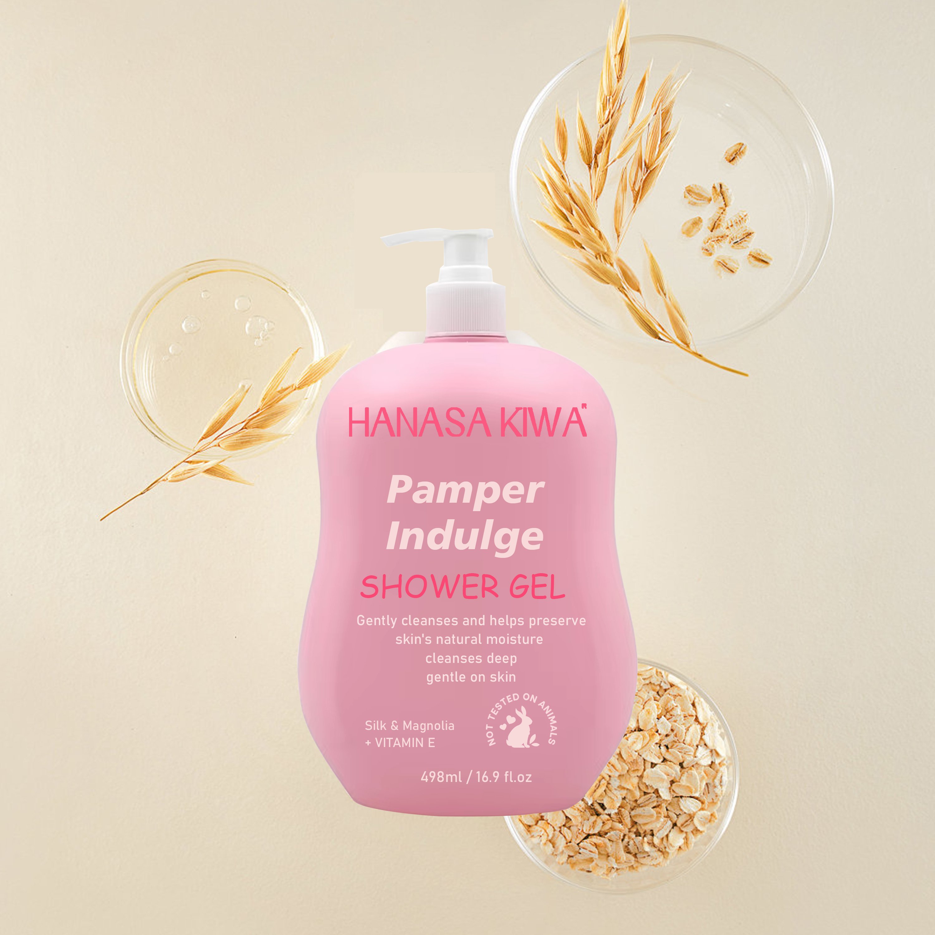 Daily Moisturizing Body Wash For Dry Skin with Soothing Oat