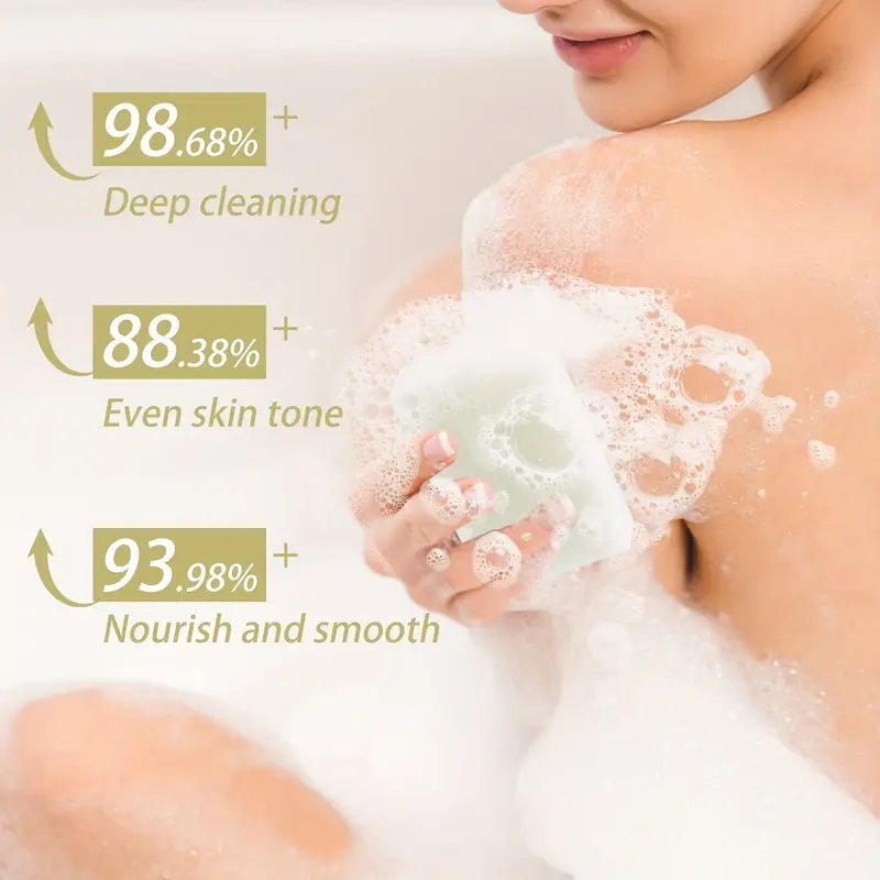 Private Label Handmade Magnesium Soap Deep Cleaning Moisturizing Shower Gel with Whitening Feature for Body Face Care Wholesale