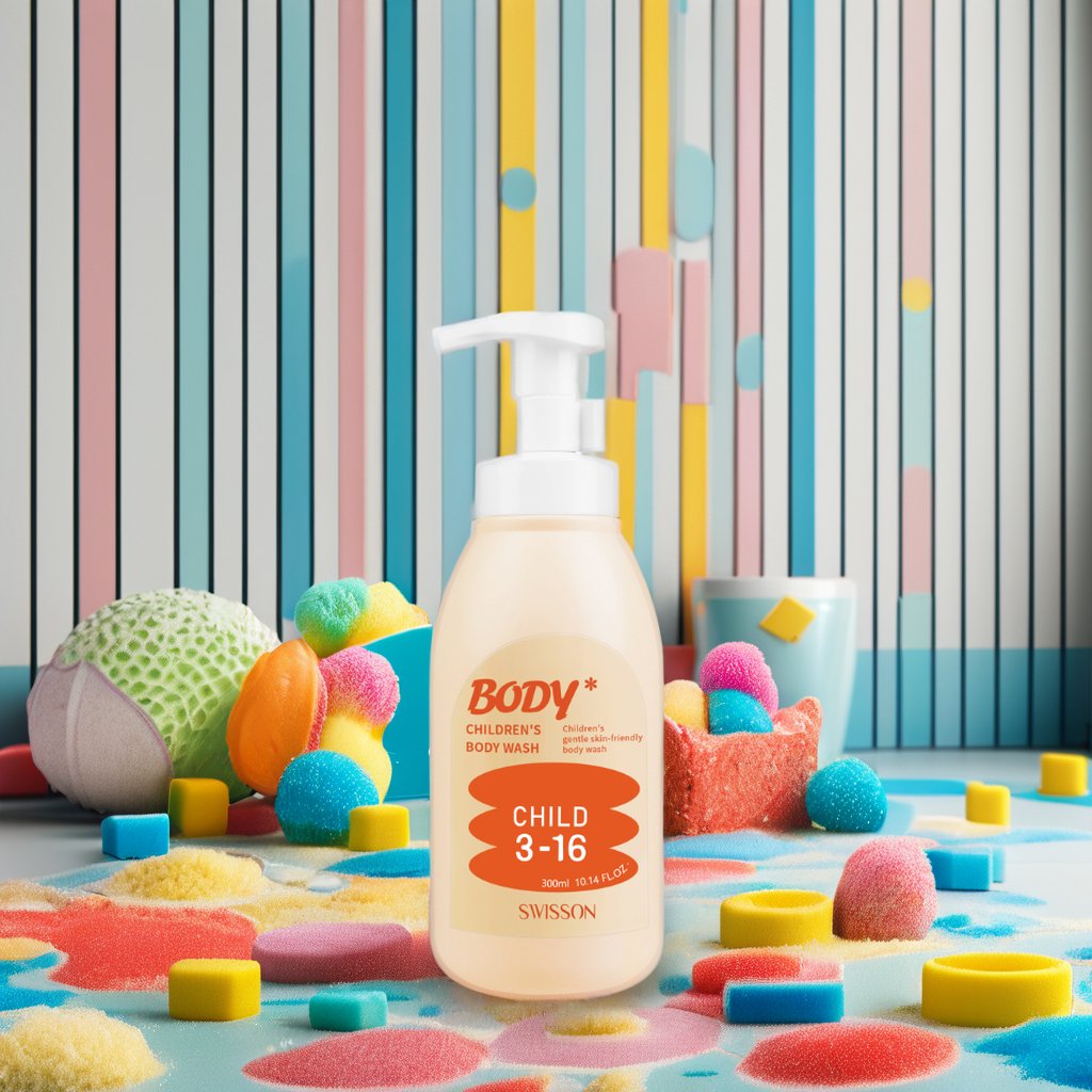 Custom Logo Gentle And Skin Honey Shower Gel for Children Moisturizing Body Wash Shower Set Whitening Bubble Feature OEM ODM