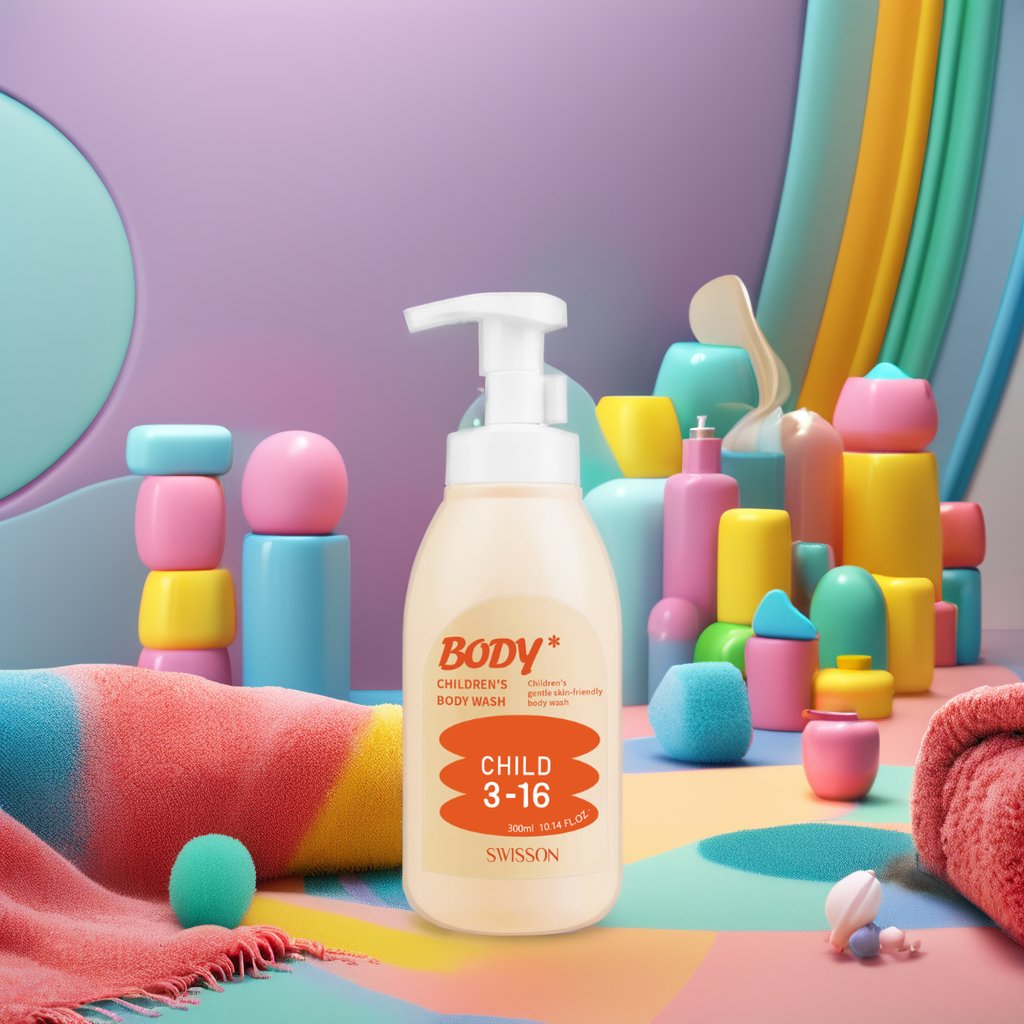 Custom Logo Gentle And Skin Honey Shower Gel for Children Moisturizing Body Wash Shower Set Whitening Bubble Feature OEM ODM