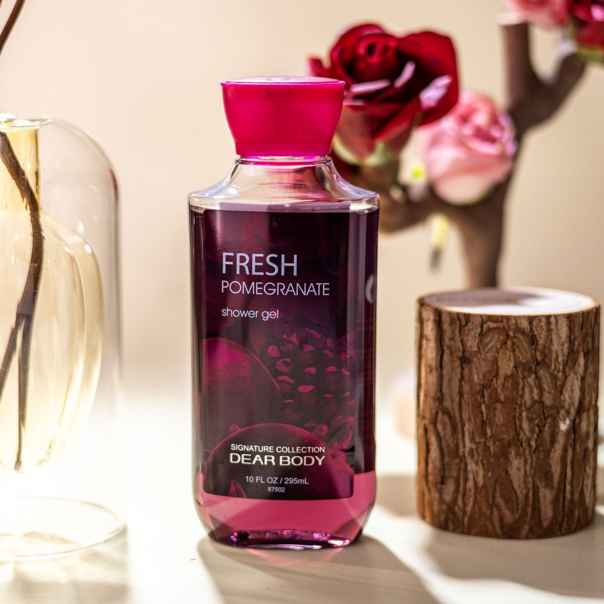 Private label skin care moisturizing shower gel floral nourishing smooth skin body wash