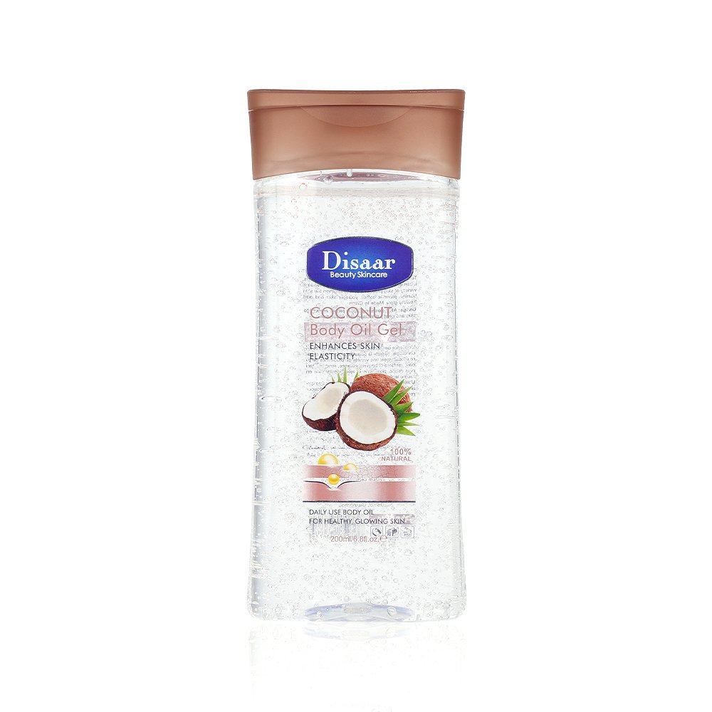 100% Natural Coconut Body Oil Gel Shea Butter Brightening Skin Soothing Moisturizing Body Gel Oil Healthy Skin Care Products