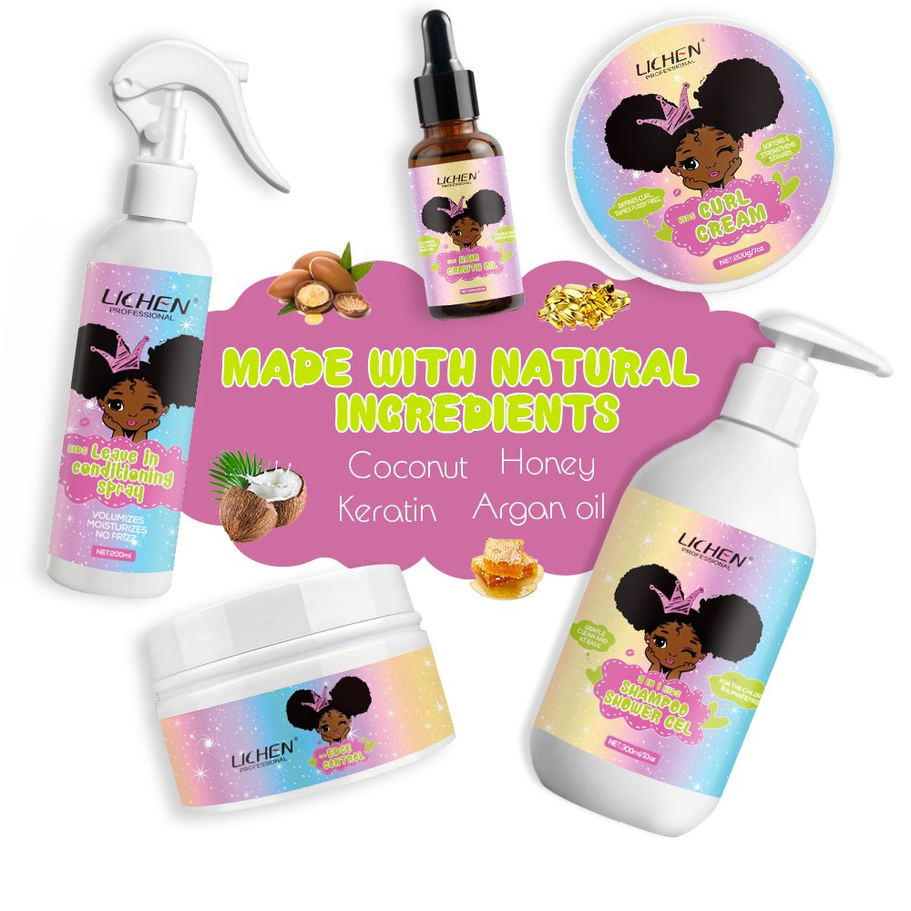 skin friendly sulfate-free baby's 3 in1 shower gel Moisturizing conditioner baby shampoo and body wash