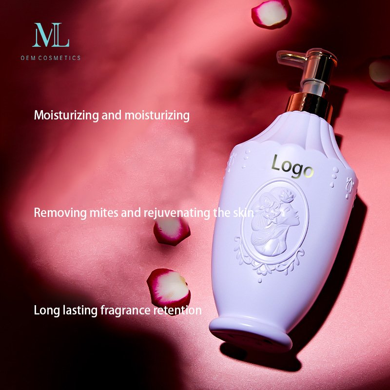 Private label MLXL OEM ODM cosmetic perfume bath milk nicotinamide fragrance body wash bath spa for body care.
