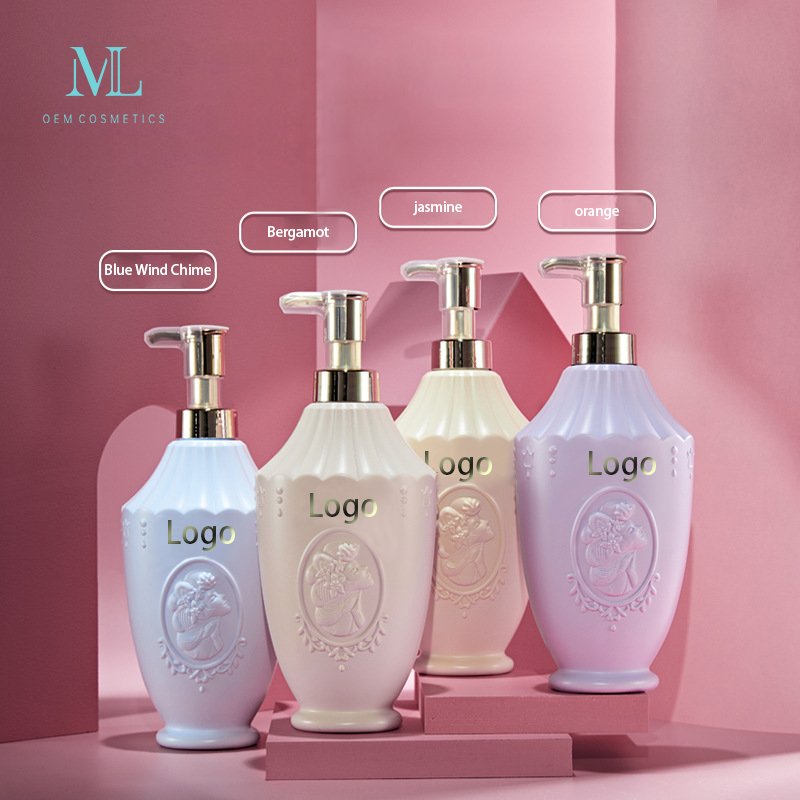 Private label MLXL OEM ODM cosmetic perfume bath milk nicotinamide fragrance body wash bath spa for body care.