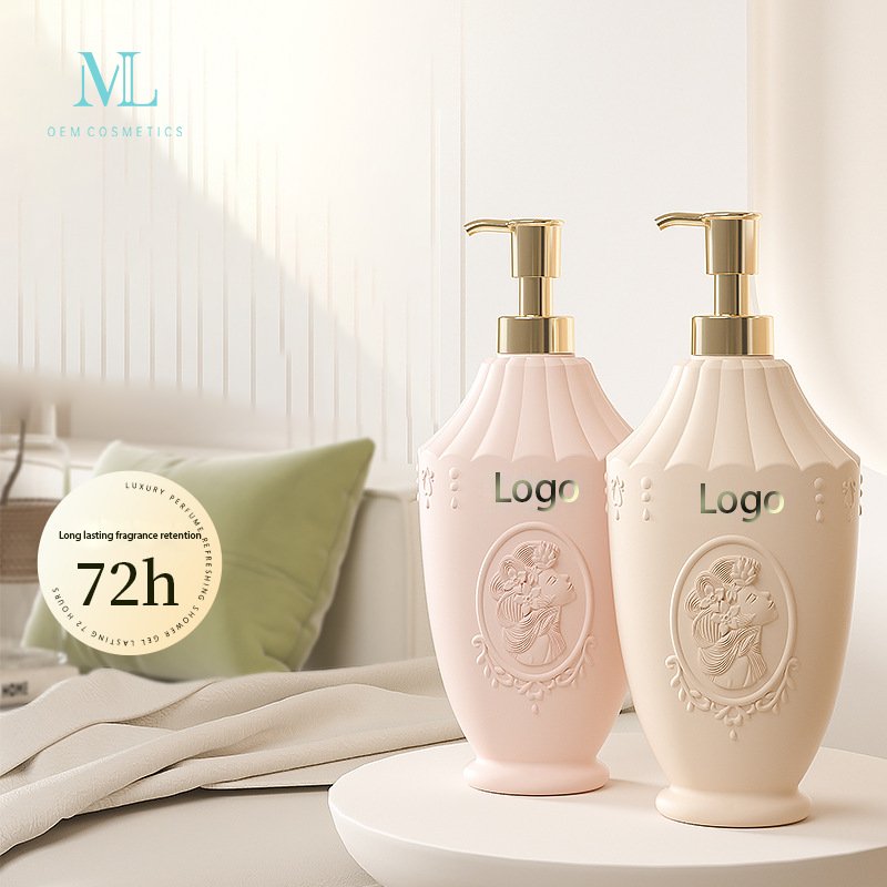 Private label MLXL OEM ODM cosmetic perfume bath milk nicotinamide fragrance body wash bath spa for body care.